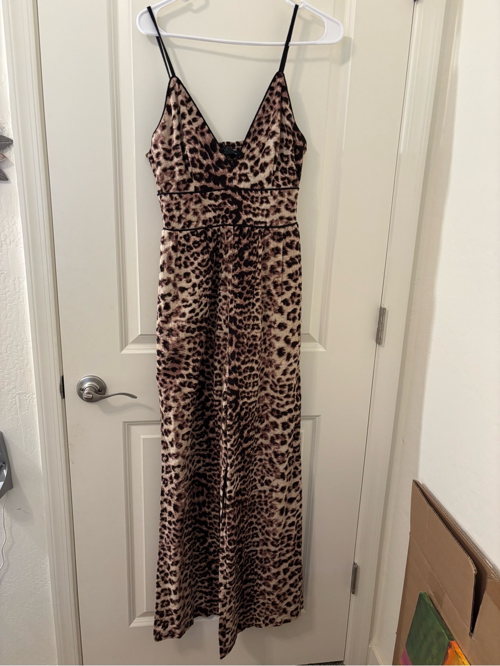 INC Cheetah Print jumpsuit .